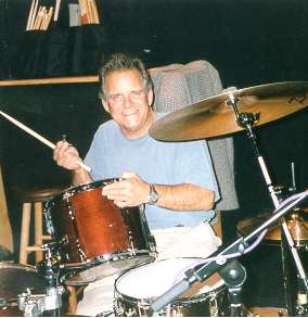 Pic of Richard 
Crooks, drums and  percussion.